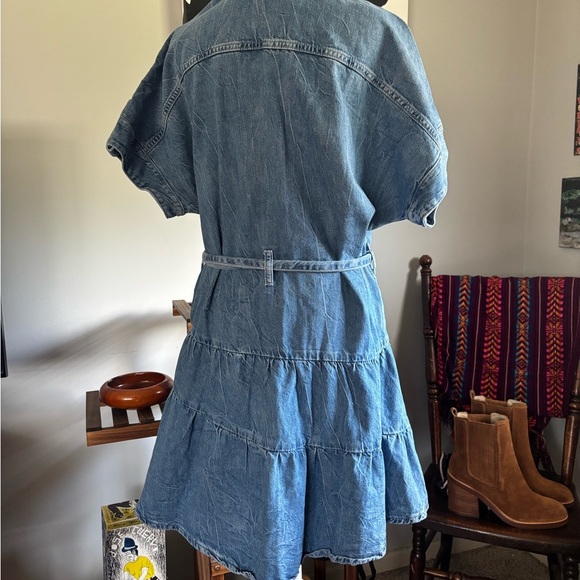 Zara Collection Denim Button-Up Dress - Picture 5 of 9